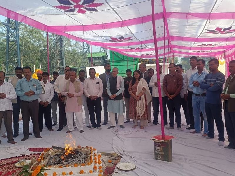 Launch of the 2025–26 crushing season, Dhampur Bio Organics