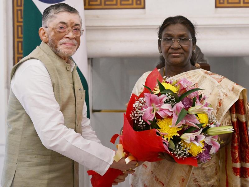 Courtesy call on President Droupadi Murmu