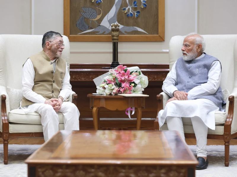 Meeting Prime Minister Narendra Modi