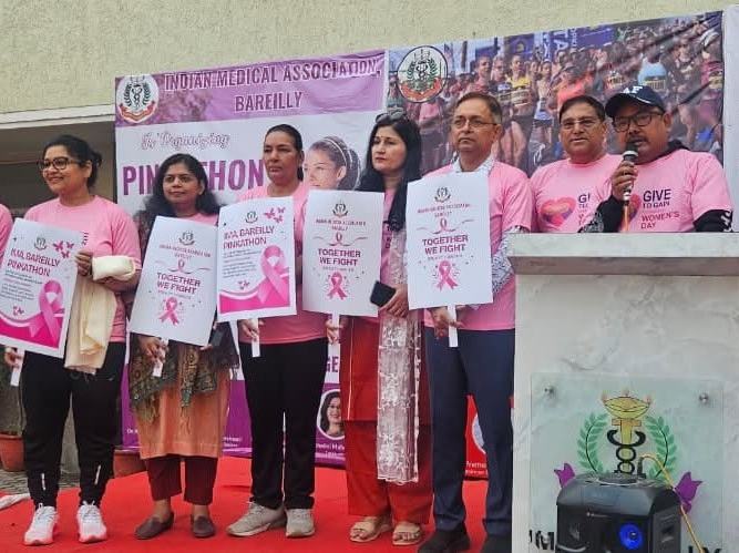 Women's Day awareness rally with IMA