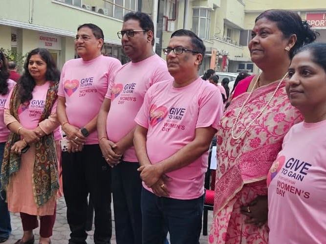 Women's Day awareness rally with IMA