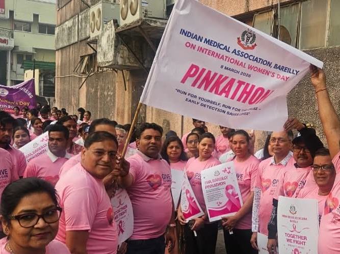 Women's Day awareness rally with IMA