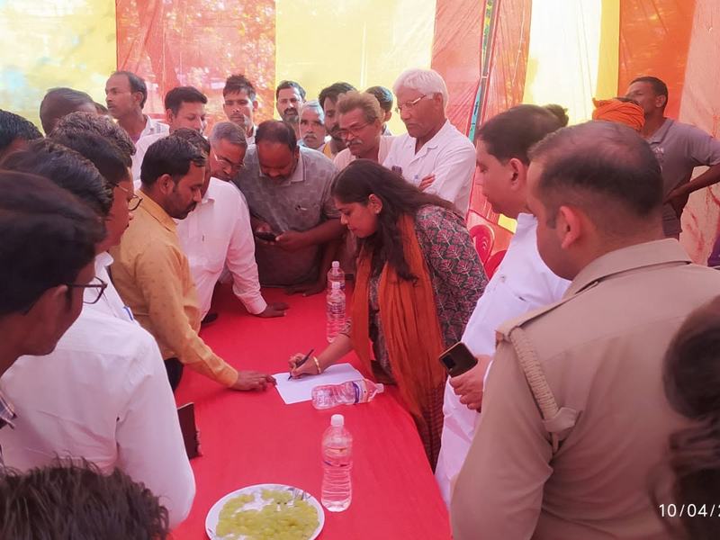 ‘Gaon Chalo Abhiyan’ in Baheri assembly villages