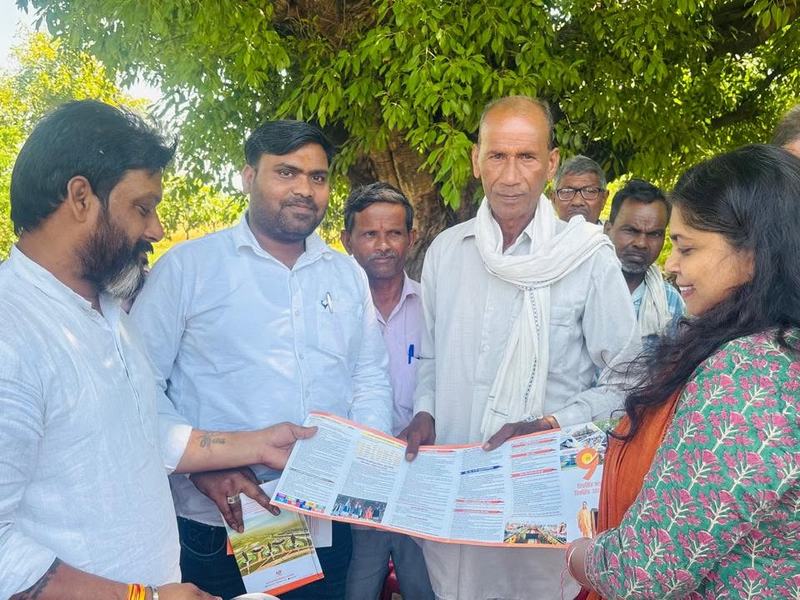 ‘Gaon Chalo Abhiyan’ in Baheri assembly villages