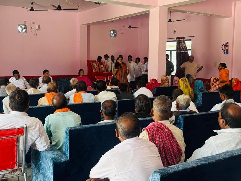 ‘Gaon Chalo Abhiyan’ in Baheri assembly villages