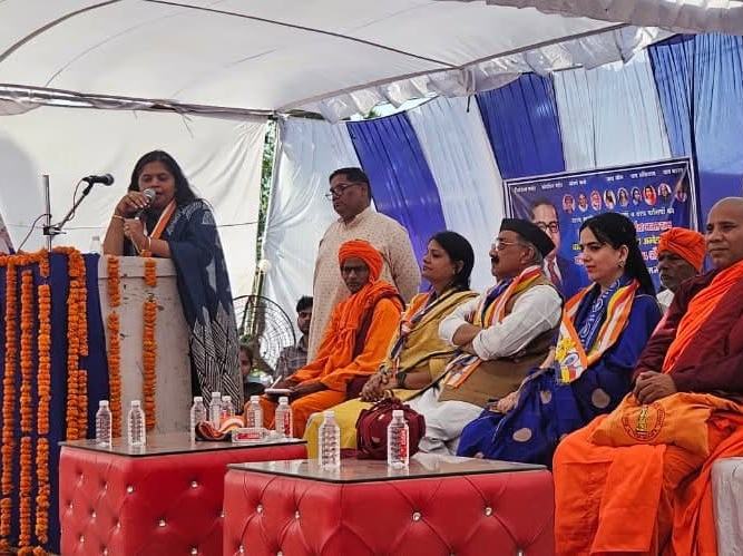 Unveiling of Dr. Ambedkar's statue at the new Ambedkar Bhawan, Baheri