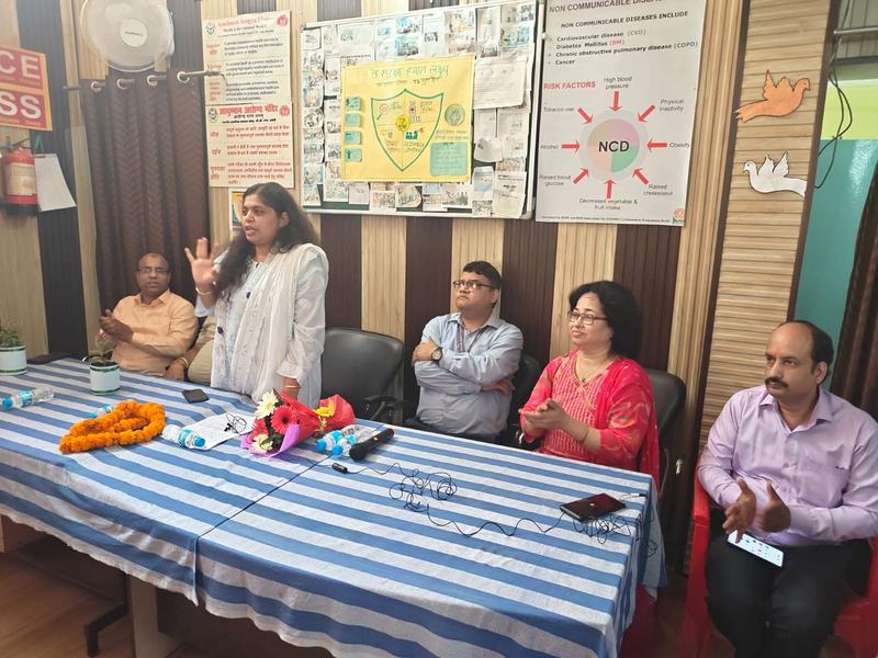 Handheld X-ray machine launched under the TB Mukt Abhiyan