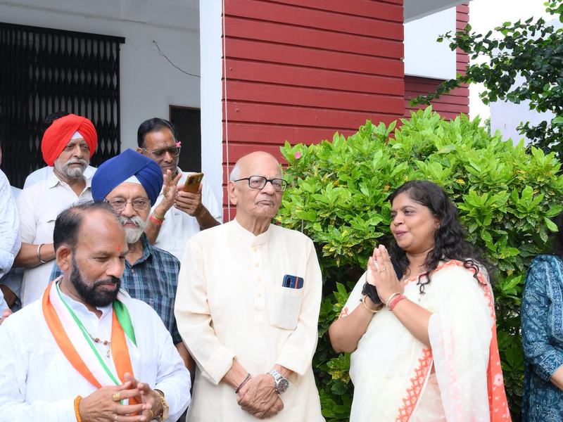 Independence Day flag hoisting at Bharat Sewa Trust