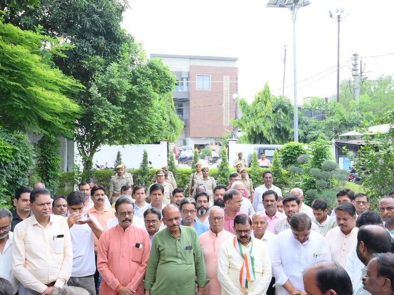 Independence Day flag hoisting at Bharat Sewa Trust