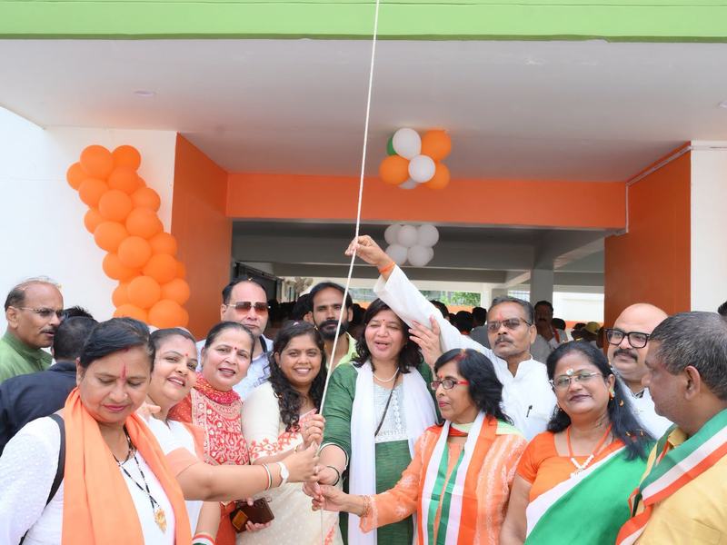 Independence Day at the BJP office, Bareilly