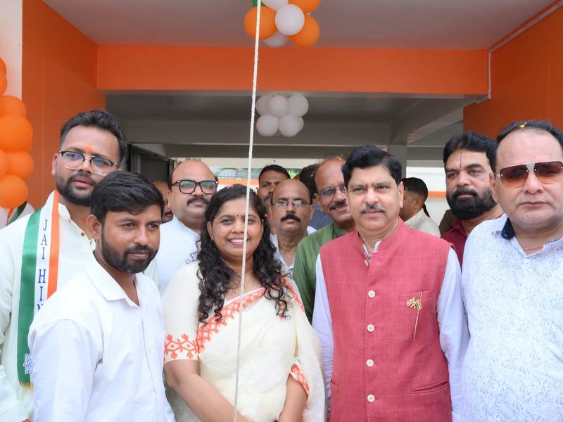 Independence Day at the BJP office, Bareilly