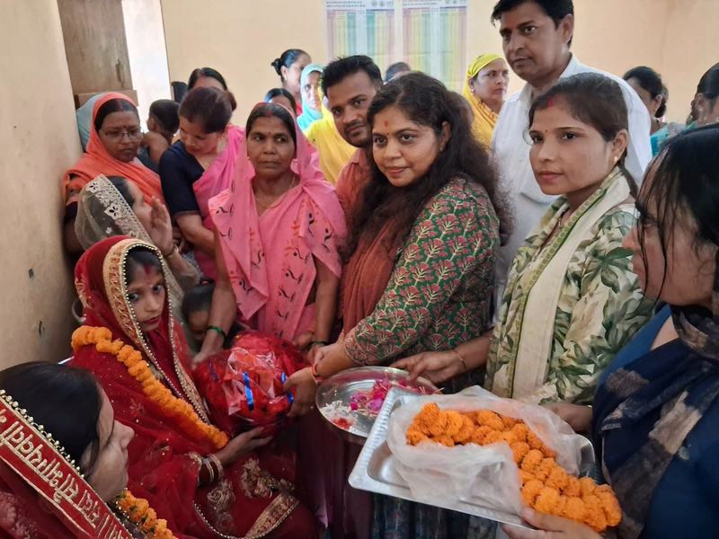 Godbharai and Annaprashan under Seva Sankalp Abhiyan, Aakha Baheri