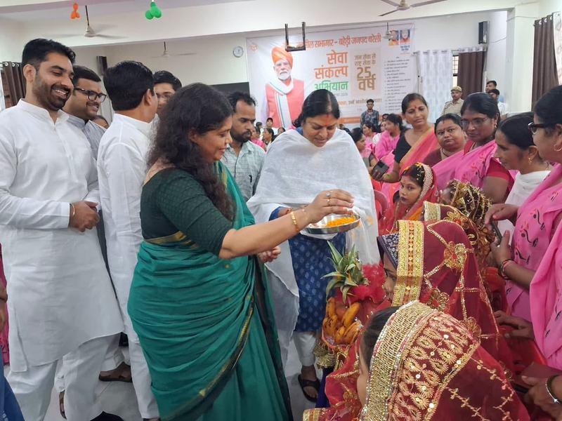 Seva Sankalp Abhiyan programmes at Baheri Tehsil