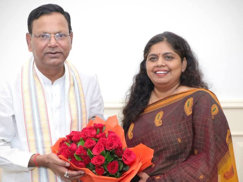 Meeting BJP UP President Shri Pankaj Chaudhary