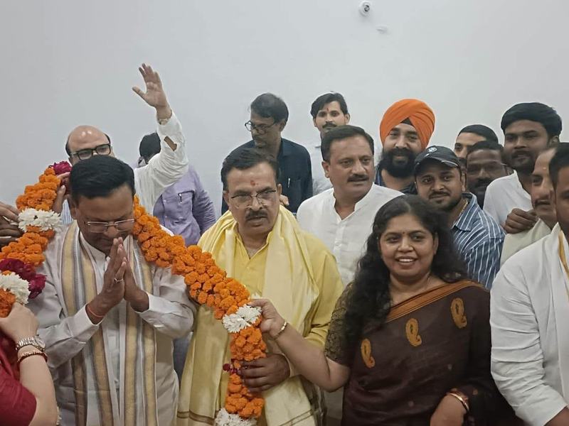 Meeting BJP UP President Shri Pankaj Chaudhary