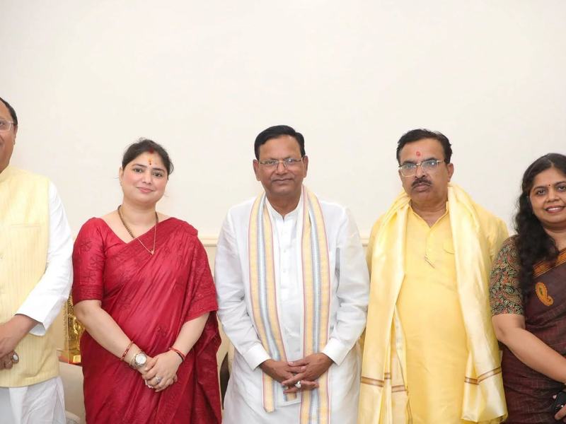 Meeting BJP UP President Shri Pankaj Chaudhary