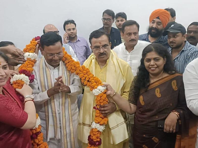 Meeting BJP UP President Shri Pankaj Chaudhary