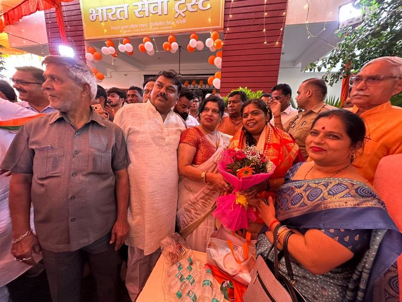 Felicitation at Bharat Sewa Trust, Bareilly
