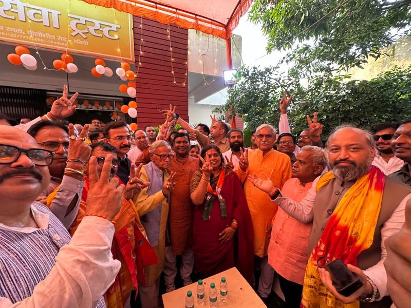 Felicitation at Bharat Sewa Trust, Bareilly