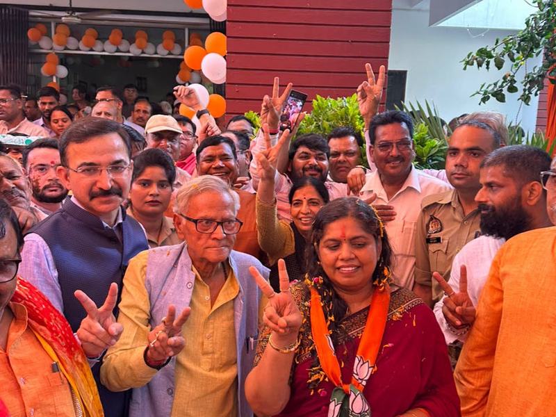 Felicitation at Bharat Sewa Trust, Bareilly