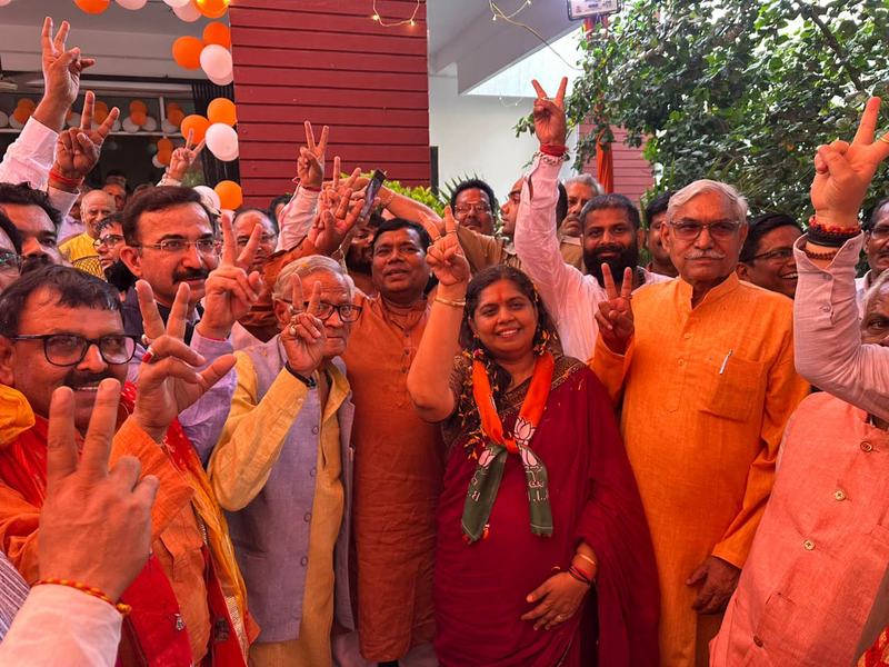 Felicitation at Bharat Sewa Trust, Bareilly