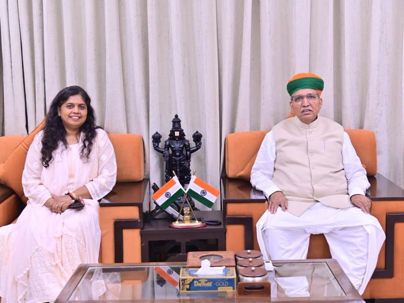 Meeting Union Minister Shri Arjun Ram Meghwal