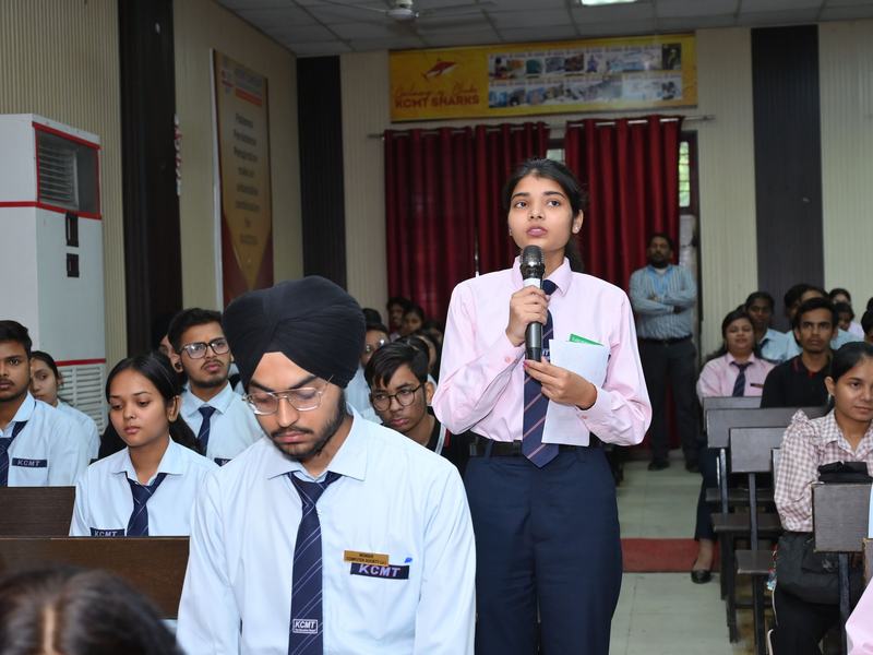 Yuva Sankalp 2024 at KCMT College